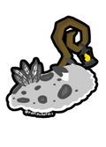 Nergal the Nudibranch Sticker