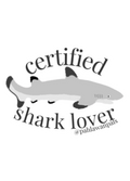 Certified Shark Lover Sticker